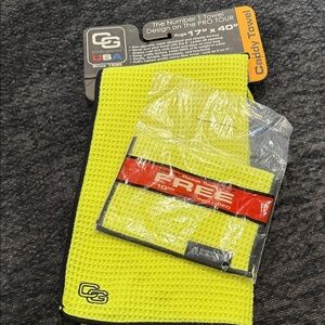 Yellow Caddy Towel